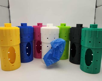 Barn Hunt Rat Tube Dog poop bag dispenser Dog sports gift