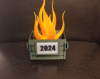 Custom Dumpster Fire
