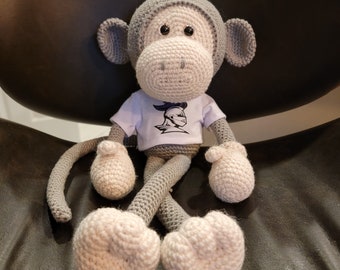 Large Crochet Monkey Amigurumi - Custom Colors Available
