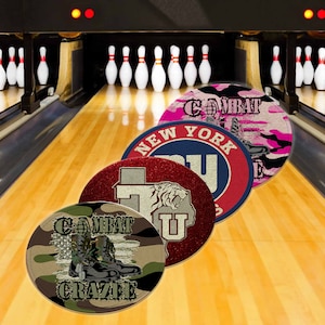 Custom Bowling Ball Shammy Towel | OVAL Shape