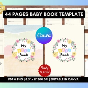 Erinnerungs-Baby-Buch, Sammelalbum, Safari-Andenken, Erinnerungsbuch, Ordner, Erinnerungsbuch, Journal für Neugeborene, Geschenk für neue Eltern, Mutter-Baby, pflegen
