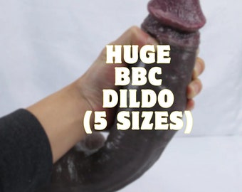 Super gigante ultra realistico BBC dildo per le donne realistico prepuzio con confezione discreta a ventosa