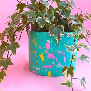 Terrazzo blomkruka / Turkos terrazzo blomkruka