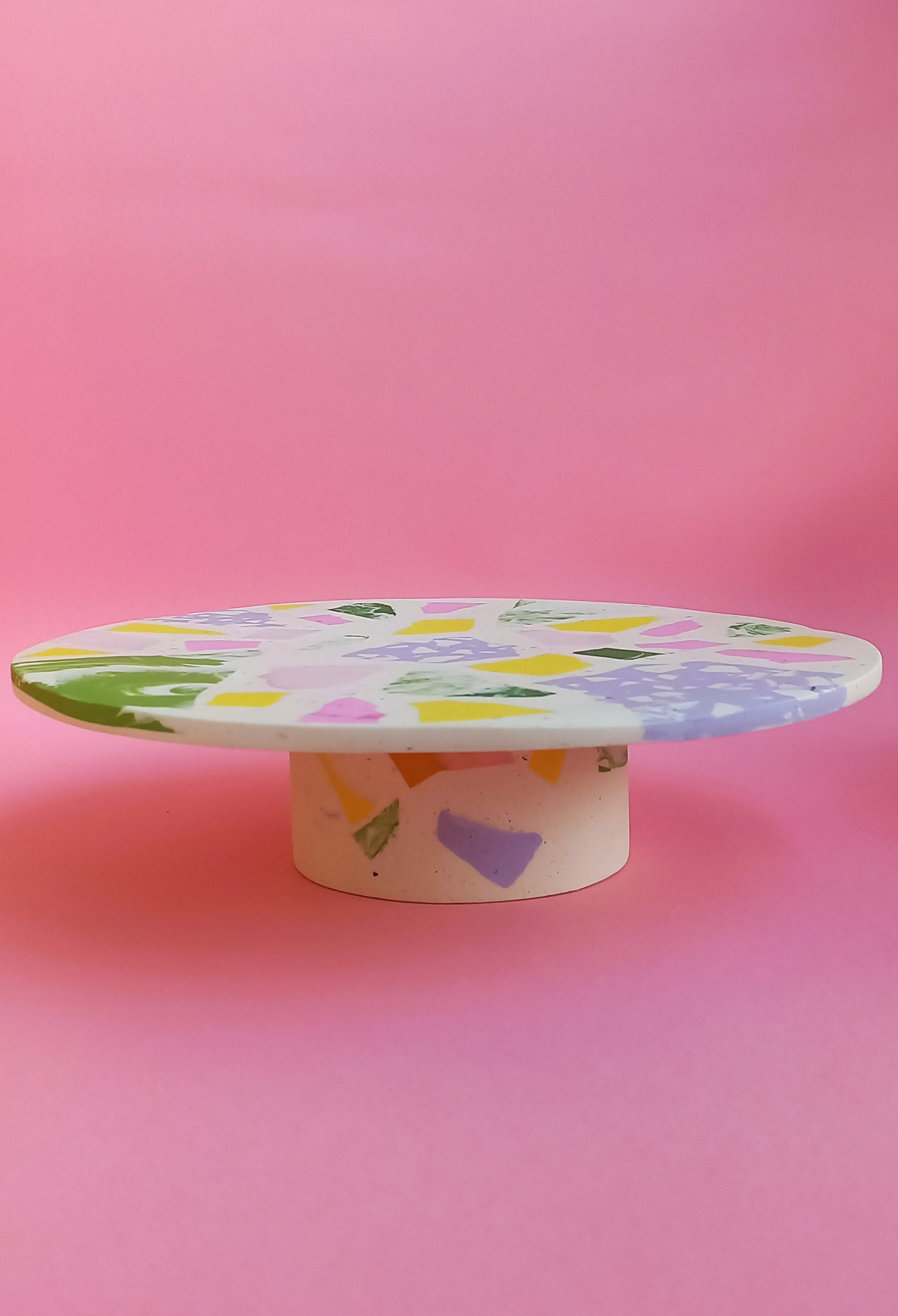 Bunte tortenplatte