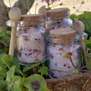 Goddess Glow Bath Salts: Himalayan Bliss with Rose & Geranium image 2