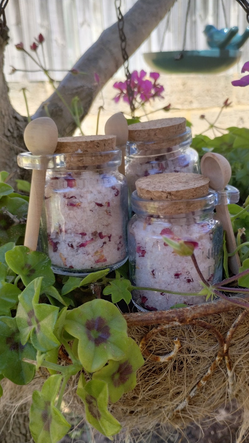 Goddess Glow Bath Salts: Himalayan Bliss with Rose & Geranium image 2