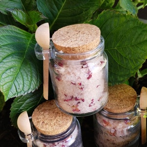 Goddess Glow Bath Salts: Himalayan Bliss with Rose & Geranium image 1