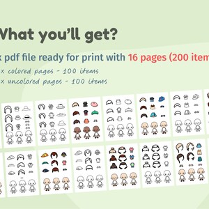 Toca Boca Life Paper Doll Printable | Paper Doll Coloring | Toca Boca ...