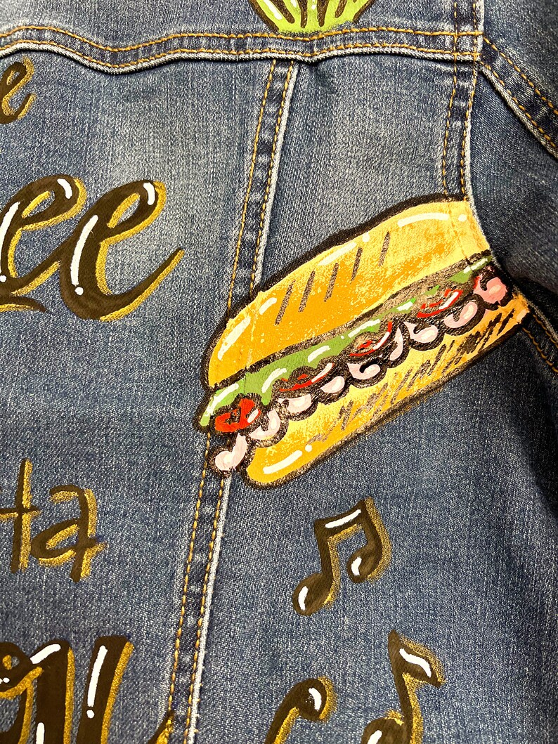 diy mardi gras jean jacket