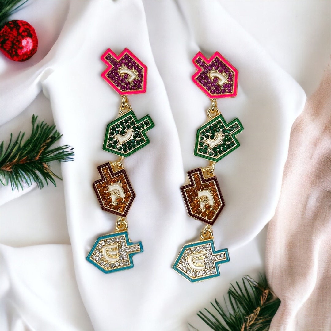 Hanukkah earrings target