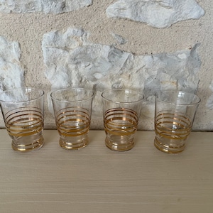 Vintage Set of Water Glasses