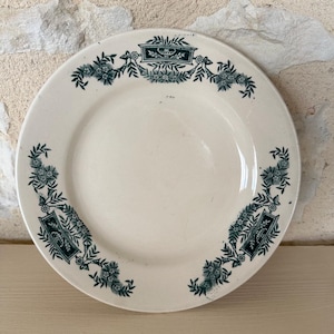 Antique Longchamp Plate