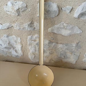 Vintage French Enamel Ladle