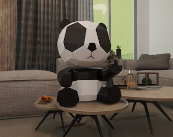 PANDA WAVING PAPERCRAFTS