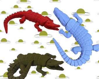De Flexi Crocodile - Fun Desk Companion