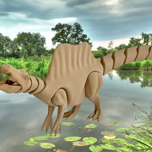 Flexibel Spinosaurus-speelgoed