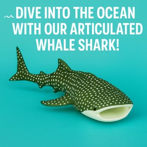 Whale Shark – Ocean Creature Desk Decor & Collectible