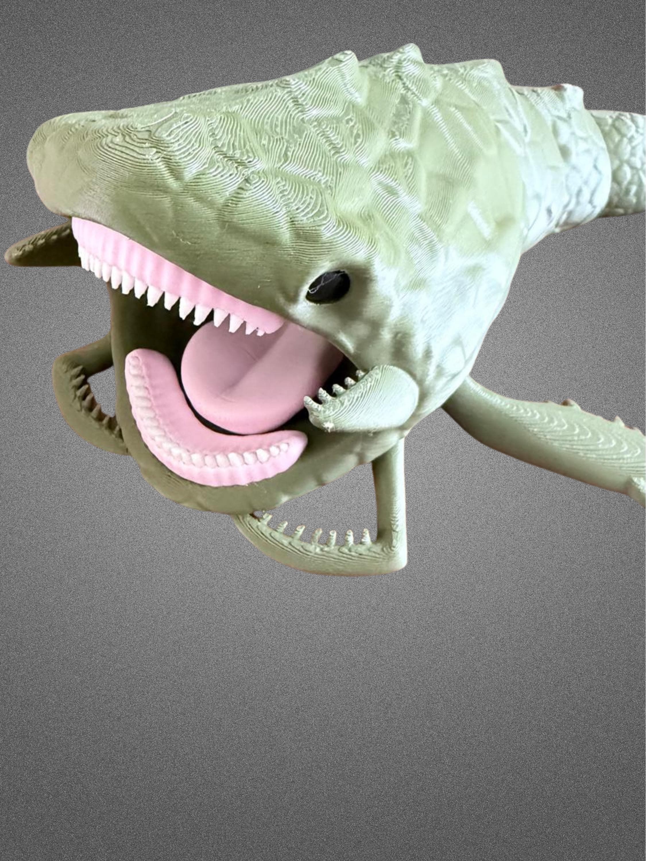 Julia Sea Monster 3D Printed Deepsea Creature Ocean Fantasy