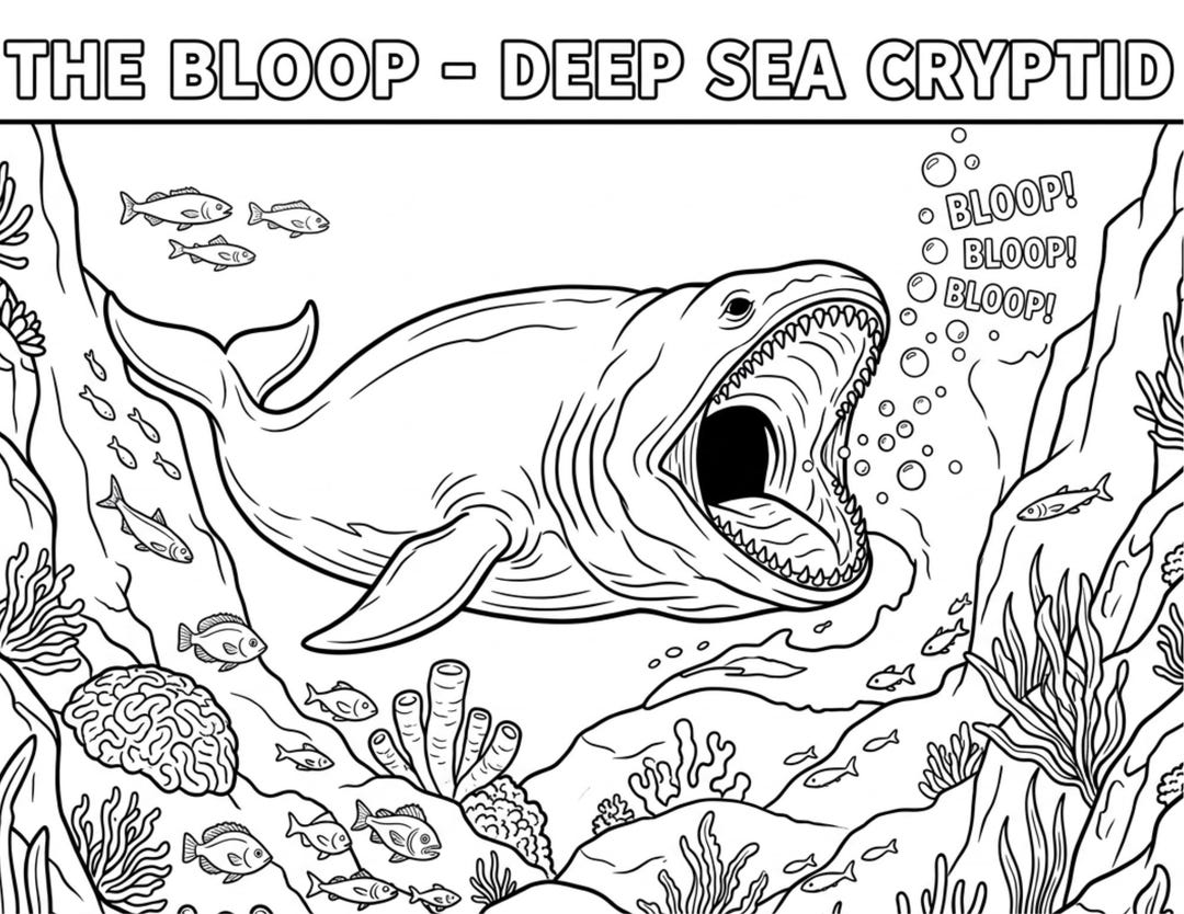 Bloop Coloring Pages — Reference 7