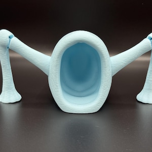 Sea Eater | 3D Printed Ocean Monster Toy | Funny Desk Buddy or Unique Gift