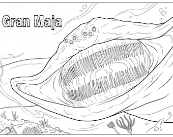 El Gran Maja Official Coloring Page