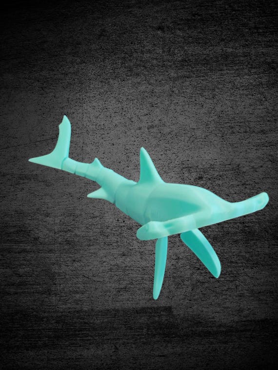 Hammerhead Shark (single Color)– Deep Sea Legend | Ocean Decor