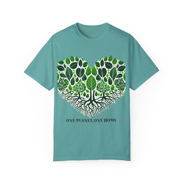 Eco-Friendly Earth Day Shirt, Organic Cotton Celebration Tee, Celebrate Earth Day Tee, Wear for Eco Awareness, Green Activist Gift