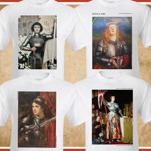 Jeanne d&#39;Arc, T-Shirt. Malerei, Fine Art