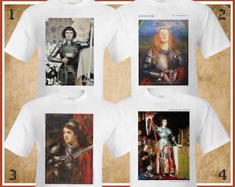 Joan of Arc, T-shirt. Painting, Fine Art