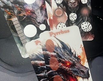 Drachen Set | Rubbeln, Tombola, Würfeln | Umschlagmethode | A6 Binder |Sparen