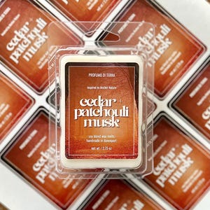 Cedarwood + Patchouli Musk: Wax Melts