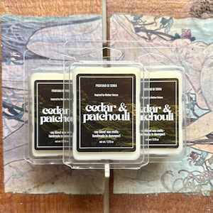 Cedar + Patchouli: Wax Melts