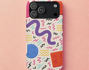 90s Nostalgia Phone Case | Retro 1990s Aesthetic Magnetic Impact-Resistant Case