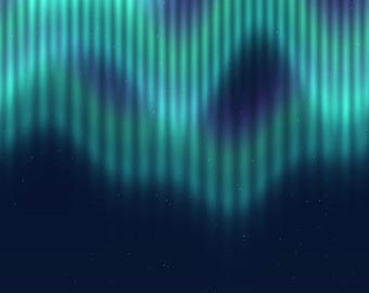 Link in Bio Template with Live Video Background for Musicians & Dreamers: AURORA Animated Page
