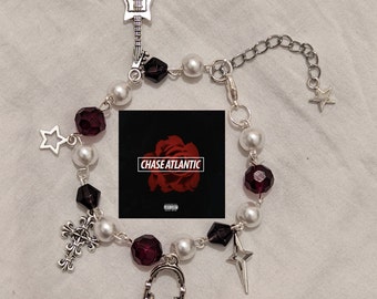 Chase Atlantic themed charm bracelet