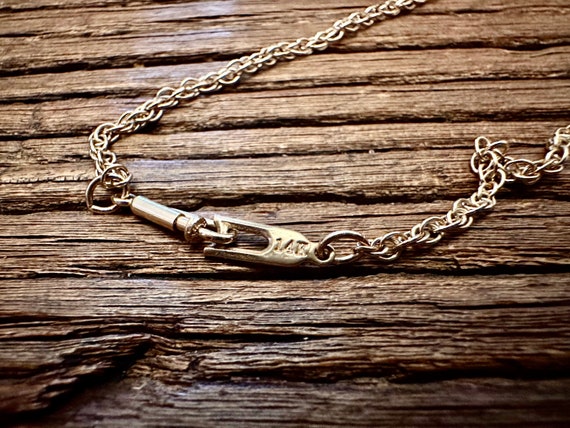 James Avery 14K Gold Light Rope Chain - Gem