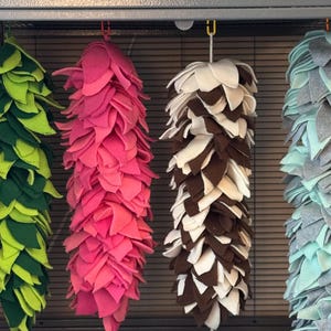 42” Sugar Glider Fleece Vines | Anti-Pill Climbing Toy | Small Pet Cage Decor | Safe Handmade Glider Toy | Cage Accessories| GLIDERHUB