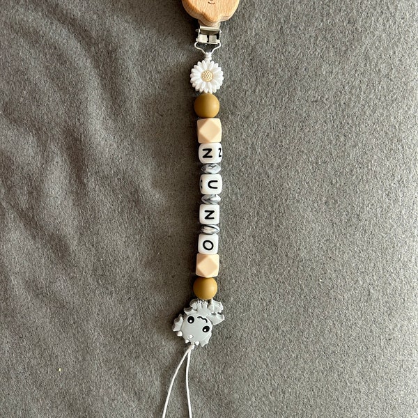 Pearl Pacifier Clip Etsy