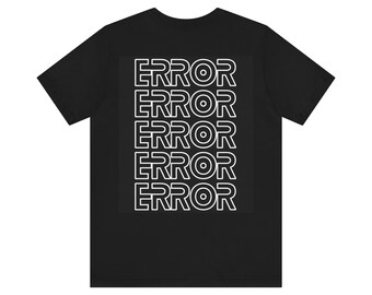 T-SHIRT ERROR