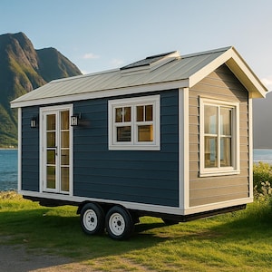 Plan de construction d'une mini-maison moderne sur roues (PDF)