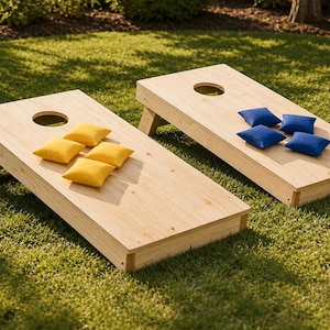 DIY Cornhole Board Plans – Easy Build, Step-by-Step (PDF)