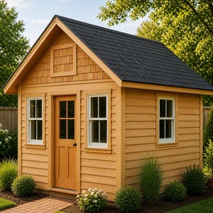 10x12 Truss Shed Plan – DIY Outdoor Workshop PDF