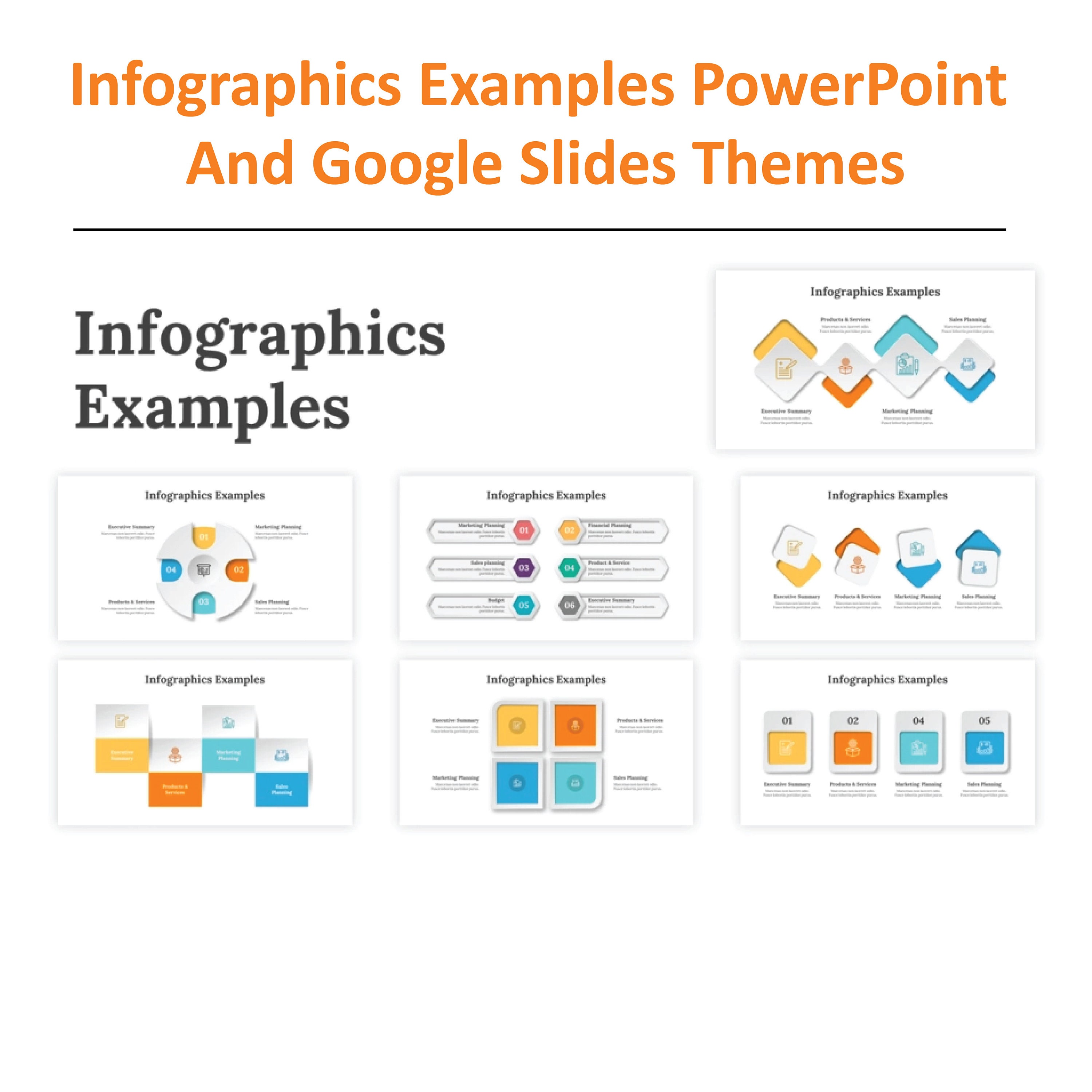 Infographics Examples Powerpoint Template Bundle Fully Editable ...