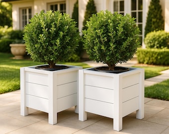 DIY Wooden Planter Box Plans – Step-by-Step Garden Box Blueprint (PDF)