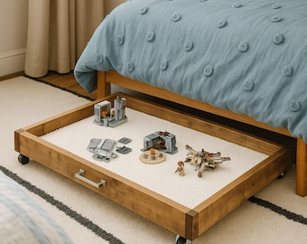 Rolling Lego Tray Plan – Mobile LEGO Organizer PDF