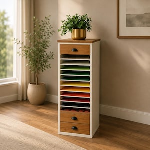 DIY Desk Paper Organizer – A4 File Storage PDF Plan image 3