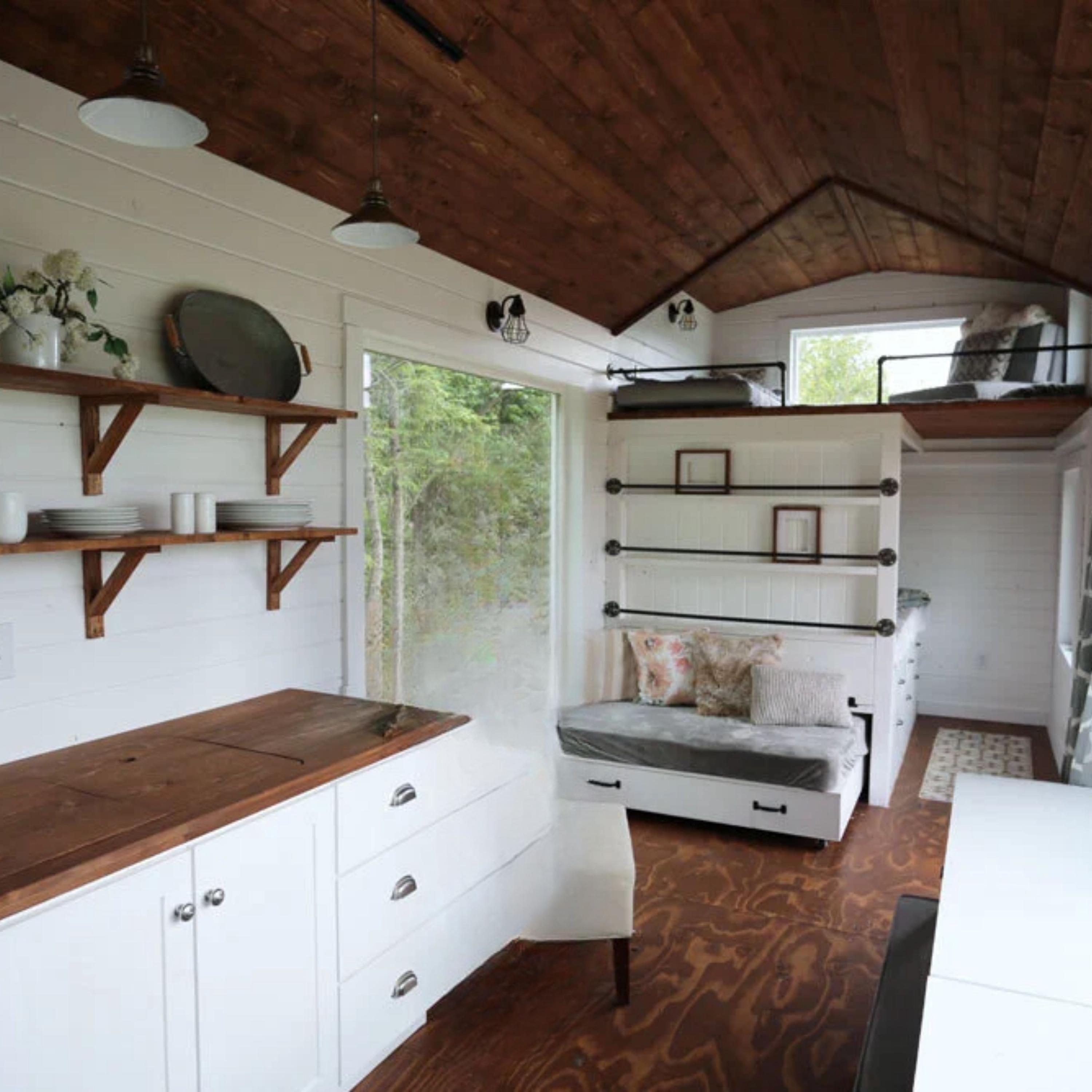 8x24 Tiny House on Wheel Plan, DIY Cabin House Plans PDF - Etsy
