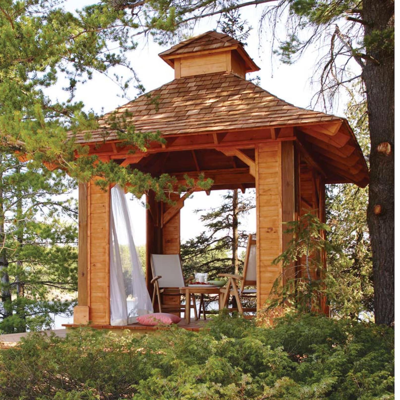 DIY Wooden Gazebo Plans, Outdoor Pavilion Build Guide, PDF Download - Etsy