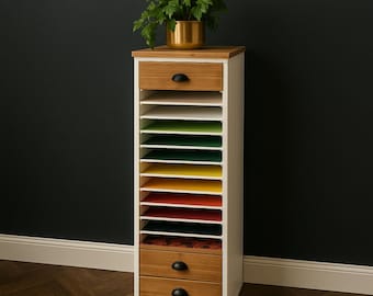 Organiseur de papier de bureau à faire soi-même - Plan PDF de stockage de fichiers A4