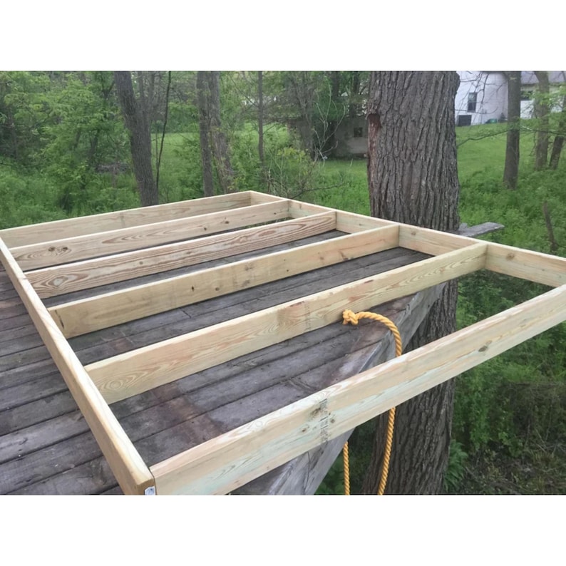 Treehouse Plans PDF, Modern Kids Playhouse (instant Download) - Etsy